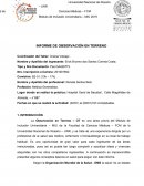 La Observación en Terreno – OT