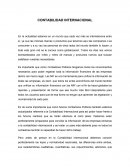 ENSAYO CONTABILIDAD INTERNACIONAL
