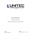 Proyectos Institucionales Calidad y Productividad Desafío de las empresas en ciudades sostenibles