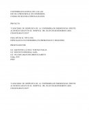 PROYECTO “CAPACIDAD DE RESPUESTA DE LA ENFERMERA DE EMERGENCIAS FRENTE AL DENGUE GRAVE EN EL HOSPITAL DR. JULIO CÉSAR DEMARINI CARO- CHANCHAMAYO 2019”