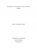 DESARROLLO DE LA CREATIVIDAD EN LA EDUCACIÓN BÁSICA PRIMARIA