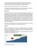 Economía, generación del GLP en el Perú