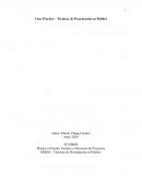 Caso Practico – Técnicas de Presentación en Publico