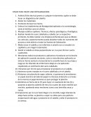 Pasos para hacer una repolarizacion