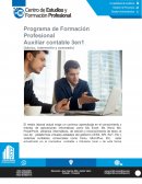 Programa de Formación Profesional Auxiliar contable 3en1 (básico, intermedio y avanzado)