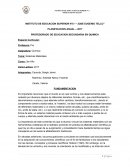 Quimica general. Sistemas Materiales