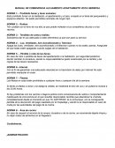 MANUAL DE CONVIVENCIA ALOJAMIENTO APARTAMENTO VISTA HERMOSA