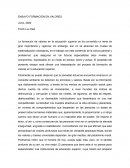 ENSAYO FORMACIÓN EN VALORES