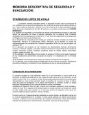 MEMORIA DESCRIPTIVA DE SEGURIDAD Y EVACUACIÓN: STARBUCKS