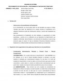 PROCEDIMIENTO DE FISCALIZACIÓN – PROCEDIMIENTO CONTENCIOSO TRIBUTARIO