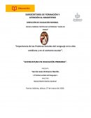 Importancia de las prácticas sociales del lenguaje en la vida cotidiana y en el contexto escolar