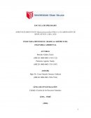 Calidad y Gestión de los Recursos Naturales, bioplásticos