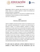 Estructura y diseño organizacional