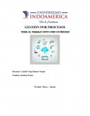 Ensayo El trabajo visto como un proceso