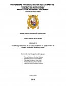 Análisis y desarrollo de un caso problema en los 3 niveles de calidad: Inestable, estable y capaz
