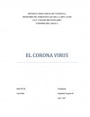 EL CORONAVIRUS