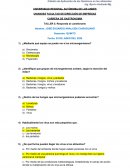 Prueba MICROORGANISMOS PATÓGENOS