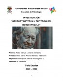 Gregory Bateson y su teoría del doble vinculo