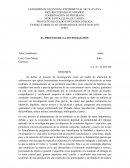 El proceso de investigación