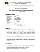 ESTADÍSTICA APLICADA A LA INVESTIGACIÓN INGENIERIL