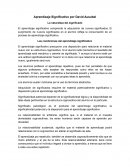 Aprendizaje Significativo por David Ausubel La naturaleza del significado