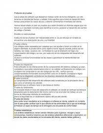 Las pruebas de software. Página 1