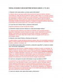 PARCIAL DE BASES CLÍNICAS MATERNO INFANCIA UNIDAD I, II Y III. 2014