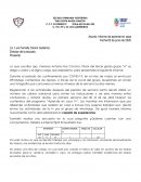 INFORME DE ACTIVIDADES DURANTE LA PANDEMIA