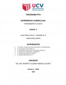 PROGRAMA PFA EXPERIENCIA CURRICULAR: PENSAMIENTO LÓGICO