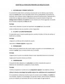 Adaptar la atencion primaria de arquitectura