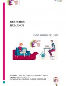 PROPUESTA PARA DIBULGAR LOS DERECHOS HUMANOS EN MI COMUNIDAD