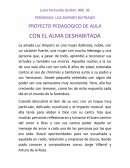 PROYECTO PEDAGOGICO DE AULA CON EL ALMA DESHABITADA