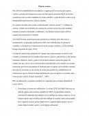 Plan de cuentas. Contabilidad General