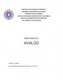 Ensayo AVALÚO
