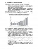 EL DESEMPEÑO MACROECONÓMICO