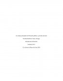 Las ramas princípiales del Derecho público y privado nacional