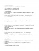 Creamos la base de datos