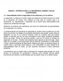 INTRODUCCION A LA SEGURIDAD, HIGIENE Y SALUD OCUPACIONAL