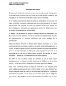 RESUMEN REFLEXIVO. Derecho mercantil