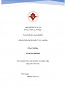 ÉTICA Y MORAL ÉTICA PROFESIONAL