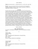 FICHA CRÍTICA. LA PERSONALIDAD Y LA ETICA DEL CARÁCTER