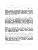 Ensayo Aristóteles y Dante