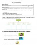 GUÍA DE APRENDIZAJE N°5 Comprensión del Medio