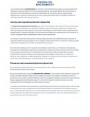 HISTORIA DEL MANTENIMIENTO