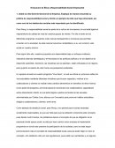 Evaluacion de Ética y Responsabilidad Social Empresarial