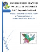 Análisis e Identificación de Fallas y Plegamientos en el Departamento de Huánuco