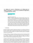 La Adición de Aserrín y Poliestireno en la Elaboración de bloques alivianados y su efecto en la variación de temperatura y acondicionamiento acústico