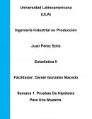 Problema De Aplicación Para El Área De Producción