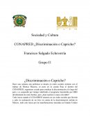 Sociedad y Cultura CONAPRED ¿Discriminación o Capricho?