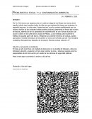 Problemática social y la contaminación ambiental